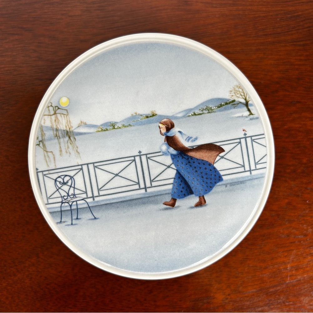 Villeroy & Boch Romantic Seasons No 4 Winter Ceramic Trinket Box Luxembourg